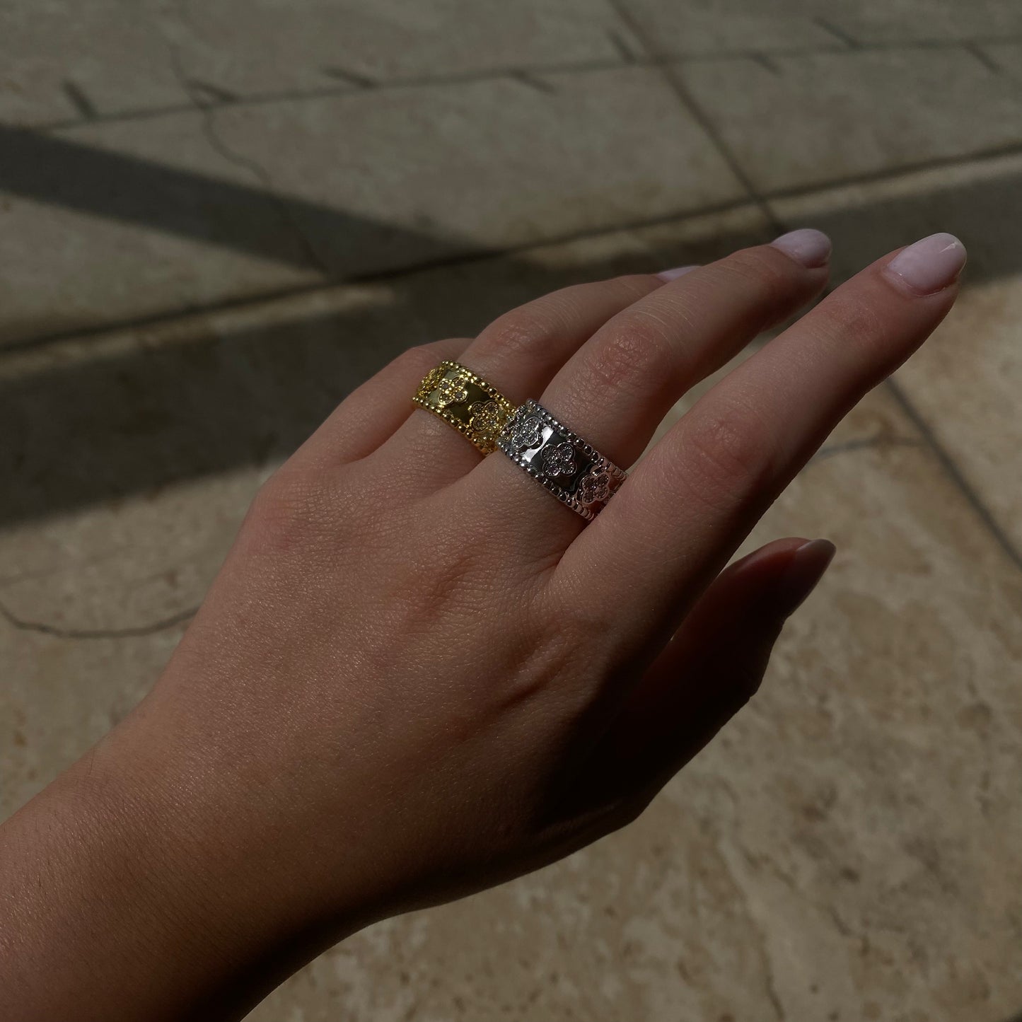 Clover Ring | Gold