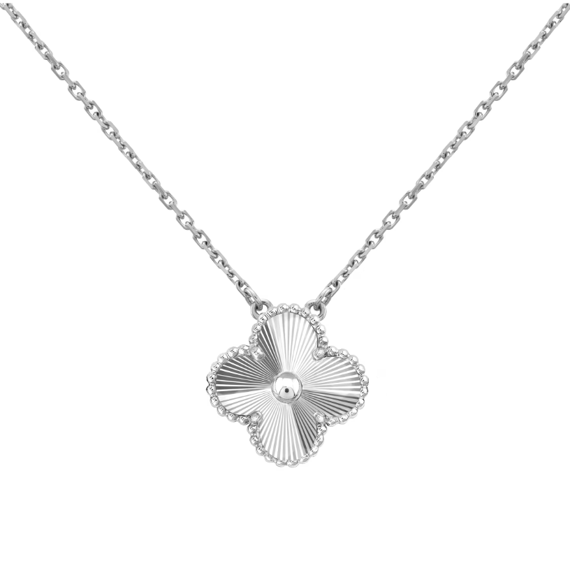 Clover Necklace | Silver