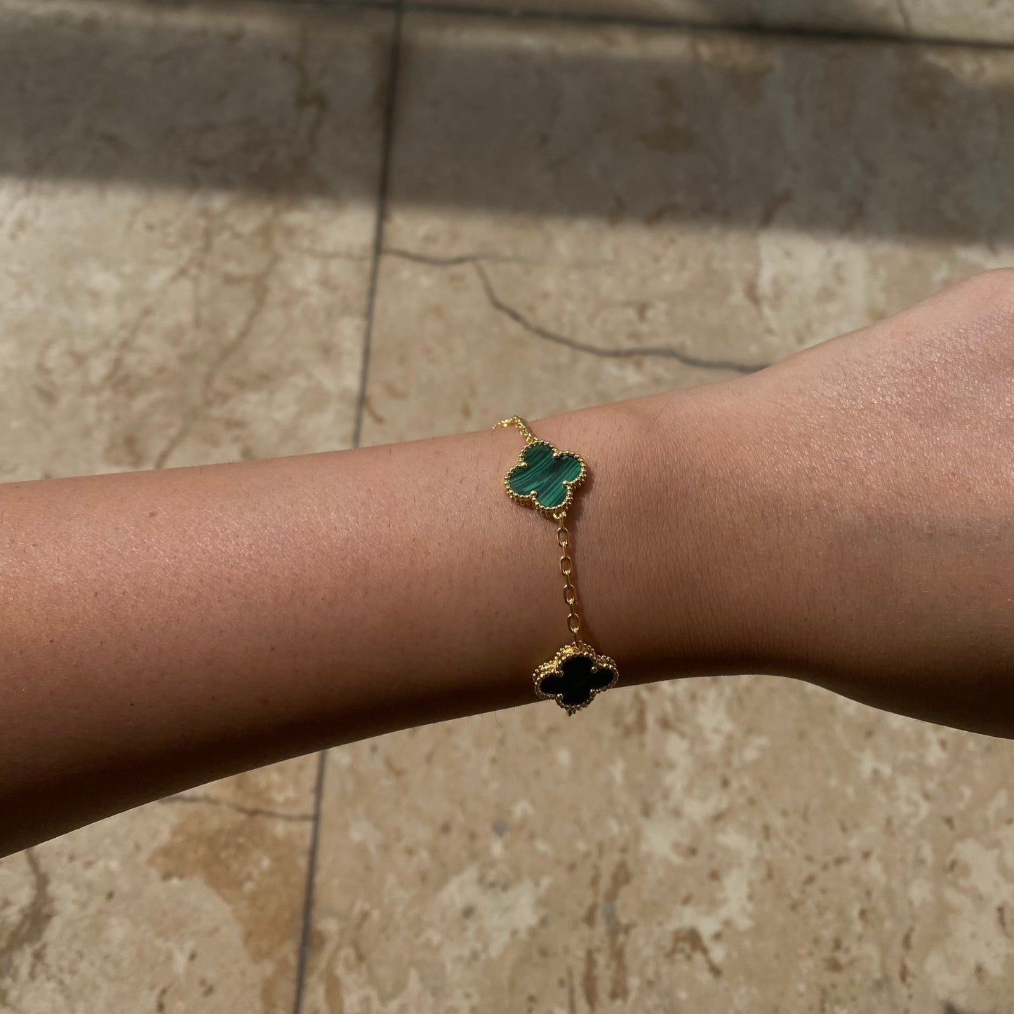 Clover Bracelet | Green