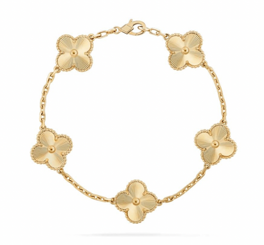 Clover Bracelet | Gold