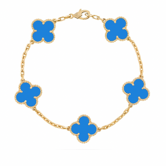 Clover Bracelet | Blue