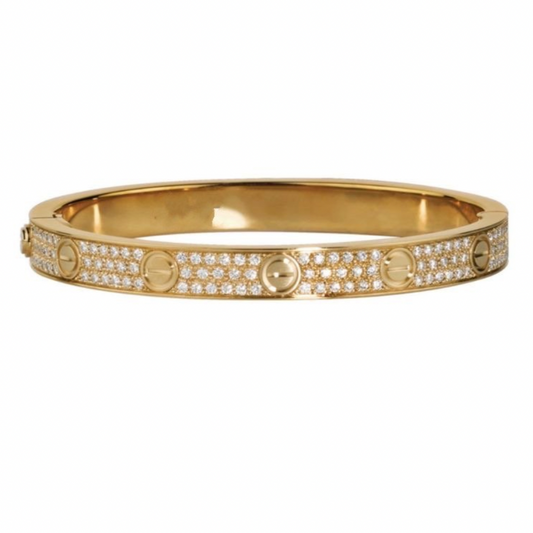 CZ Love Bangle