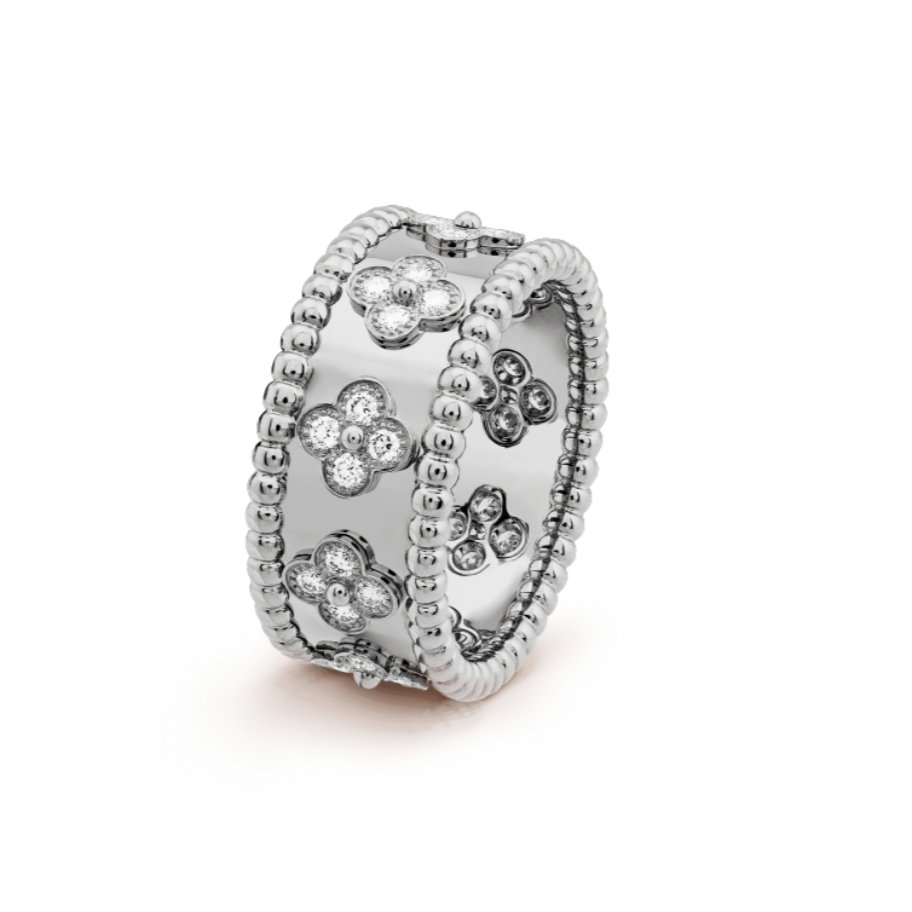 Clover Ring | Silver